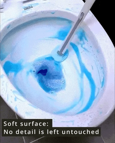 🚽Disposable Toilet Brush Set -with Built-In Cleaner & 60Refills🚽