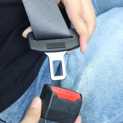 🔥2pcs Update Thicken Car Seat Belt Clip Extender Safety Seatbelt Lock Buckle Plug Thick Insert Socket Extender Safety Buckle