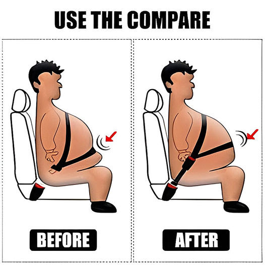 🔥2pcs Update Thicken Car Seat Belt Clip Extender Safety Seatbelt Lock Buckle Plug Thick Insert Socket Extender Safety Buckle