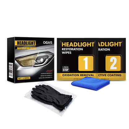 180ml Professional Car Headlight Restorer with Sponge